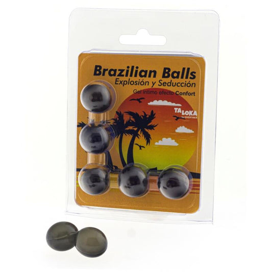 TALOKA - 5 BOLAS BRASILEIRAS GEL EFEITO CONFORTO EMOCIONANTE