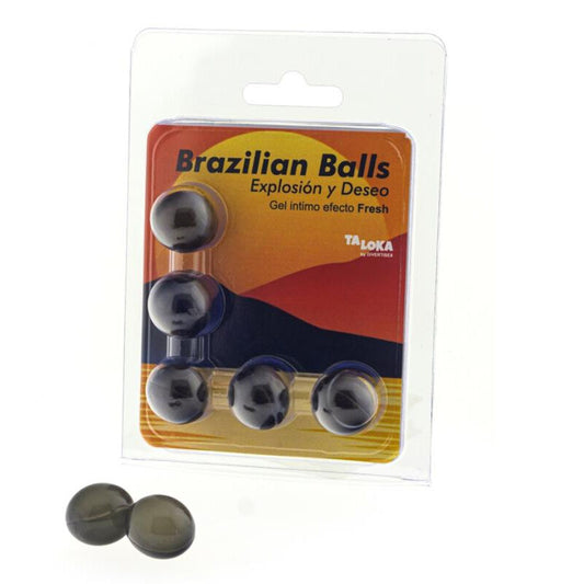 TALOKA - 5 BOLAS BRASILEIRAS GEL EFEITO REFRESCANTE