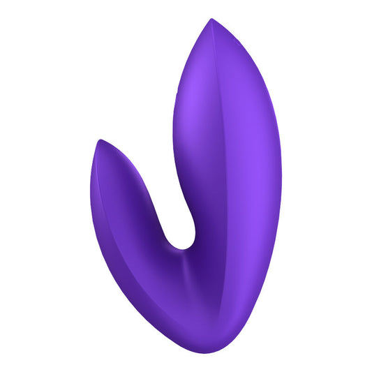 SATISFYER - VIBRADOR DE DEDO ROXO LOVE RIOT
