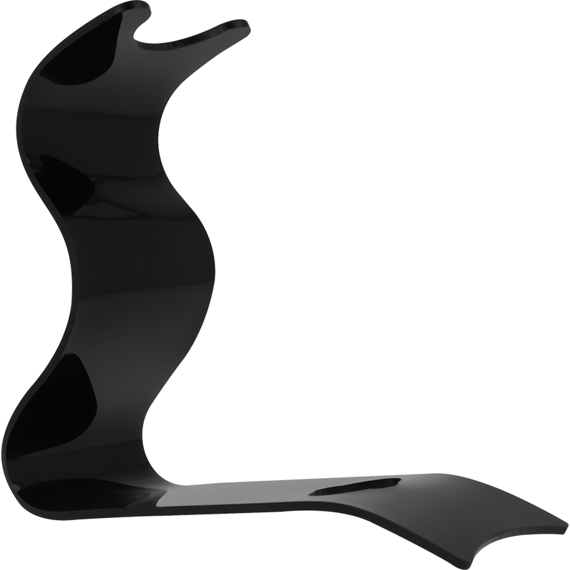DREAMLOVE - LARGE BLACK ACRYLIC DISPLAY STAND 15.0 x 14.5 CM