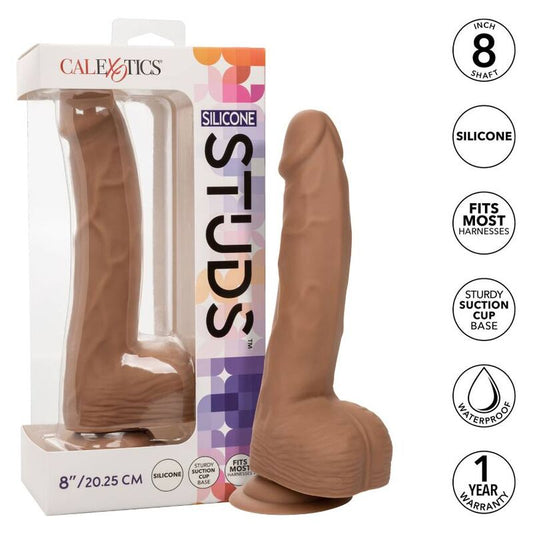 CALEXOTICS - 20.32 CM BROWN SILICONE NAILS