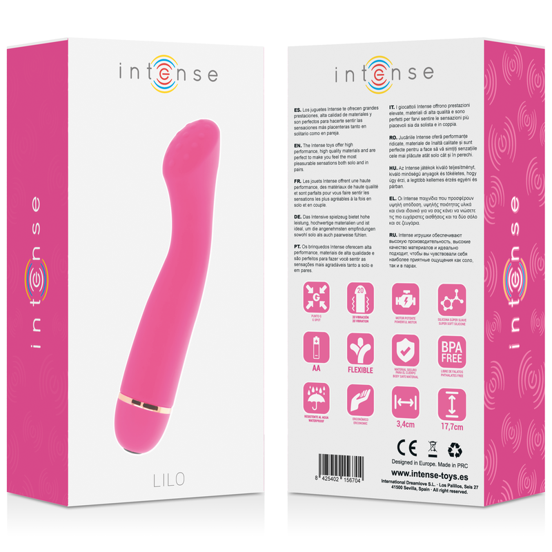 INTENSO - LILO 20 VELOCIDADES ROSA SILICONE