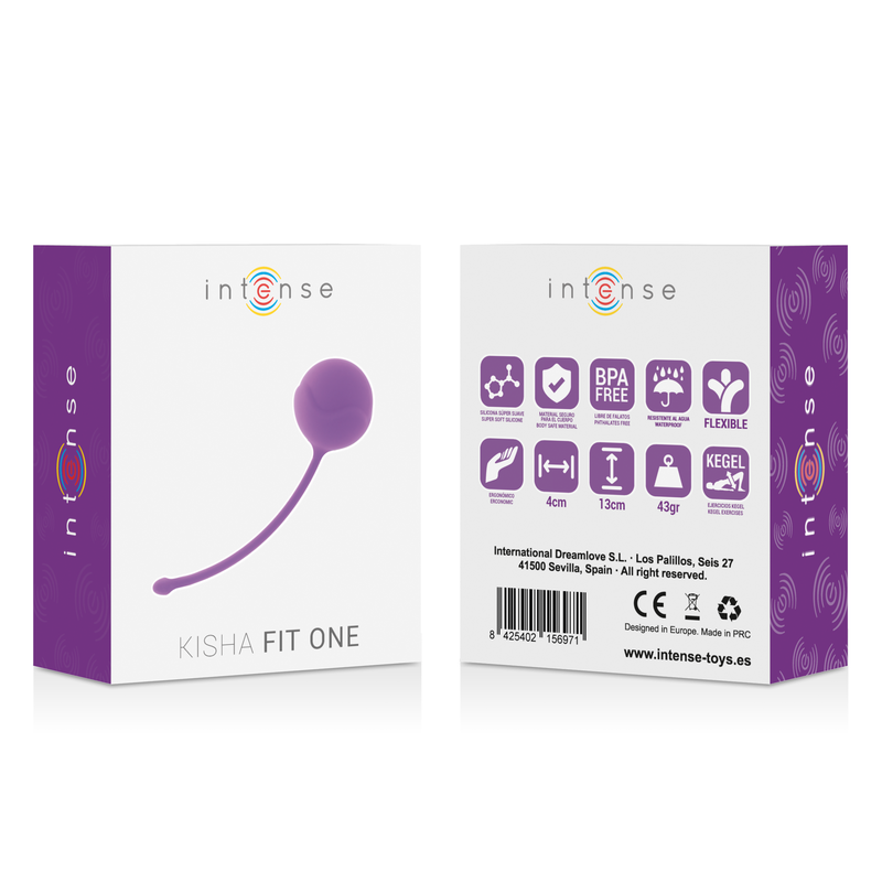 INTENSO - KISHA FIT ONE SILICONE KEGEL LILÁS
