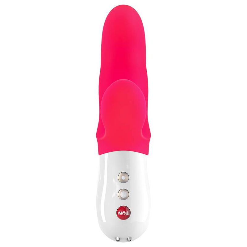 FUN FACTORY - MISS BI DUAL VIBRADOR ROSA BRANCO
