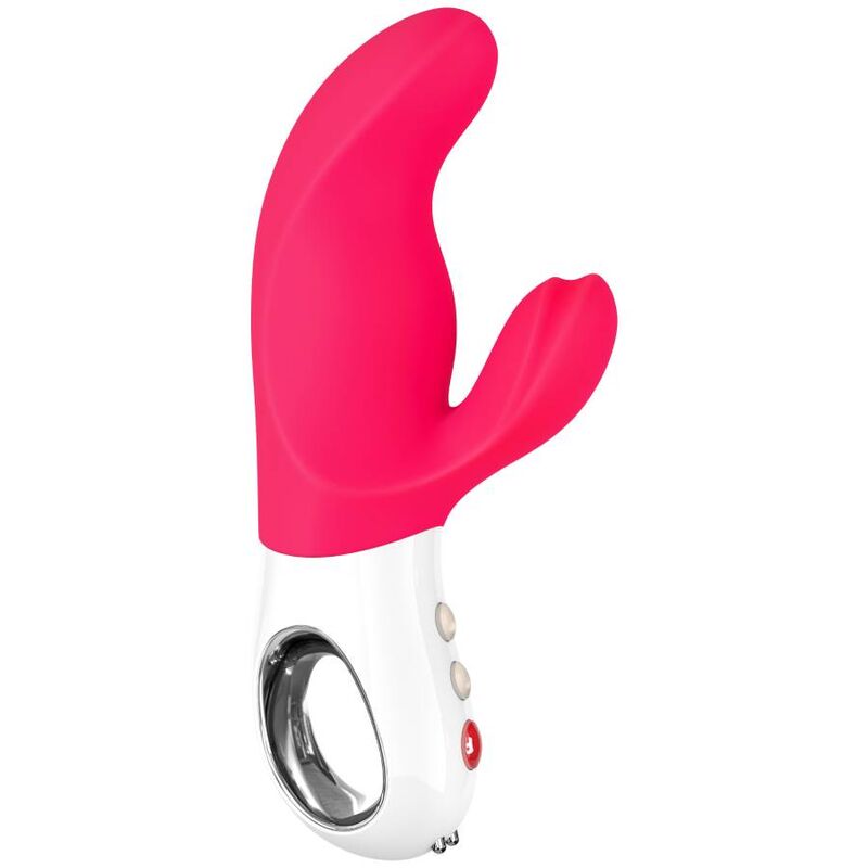 FUN FACTORY - MISS BI DUAL VIBRADOR ROSA BRANCO