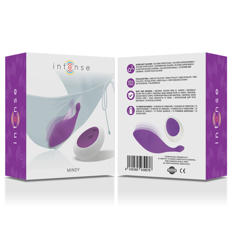 INTENSO - CONTROLE REMOTO MINDY PANTIE ROXO