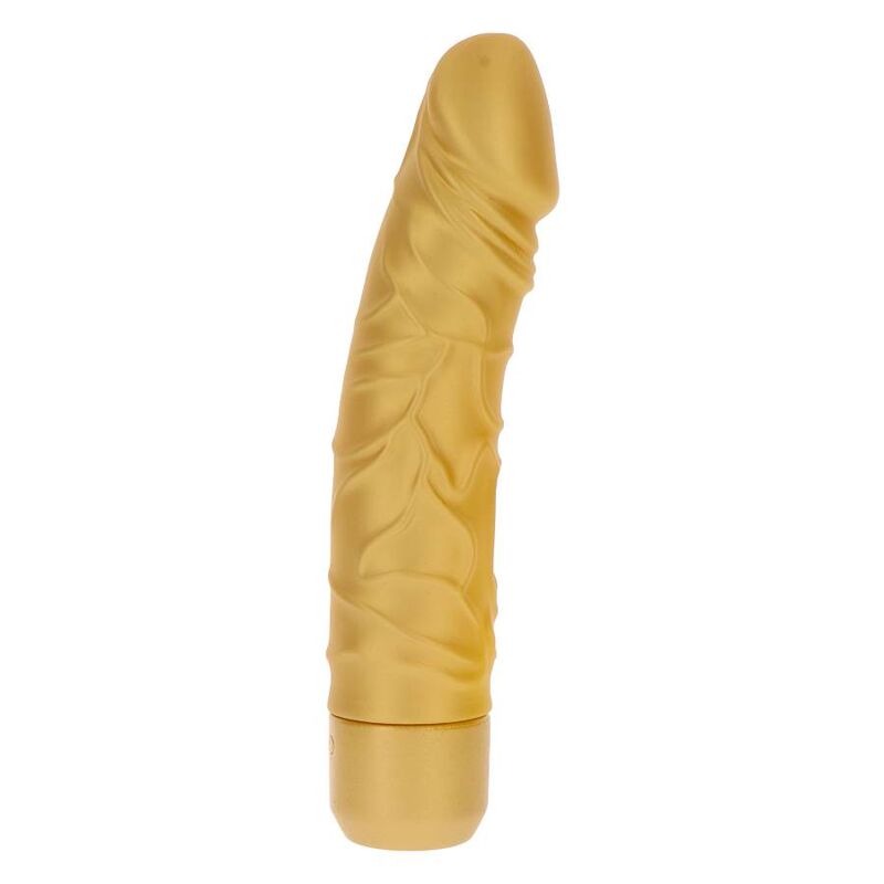 SEJA REAL - VIBRADOR GOLD DICKER ORIGINAL GOLD