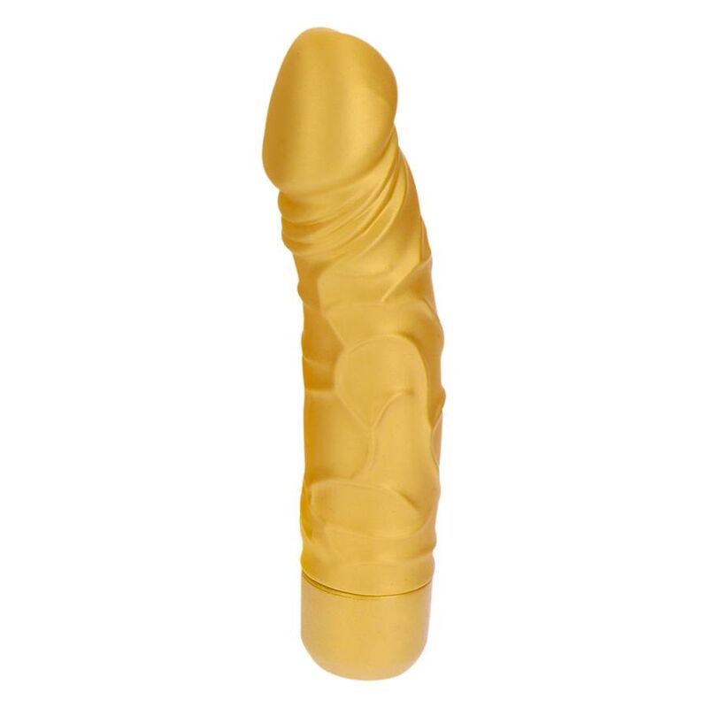 SEJA REAL - VIBRADOR GOLD DICKER ORIGINAL GOLD