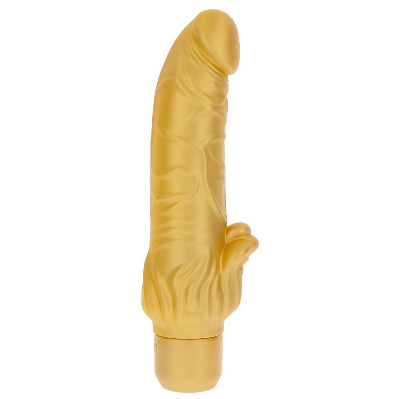 SEJA REAL - VIBRADOR GOLD DICKER STIM GOLD