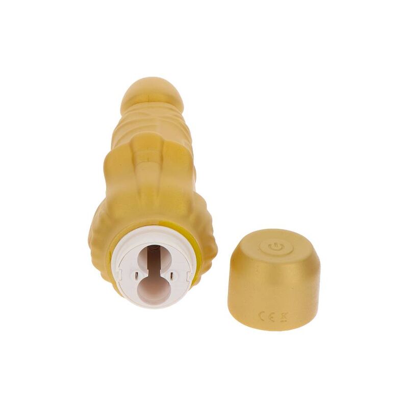 SEJA REAL - VIBRADOR GOLD DICKER STIM GOLD