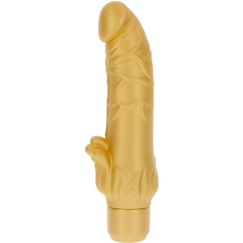 SEJA REAL - VIBRADOR GOLD DICKER STIM GOLD