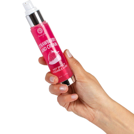 SECRETPLAY - 2-1 LUBRICANT WARM EFFECT STRAWBERRY &amp; CREAM 50 ML
