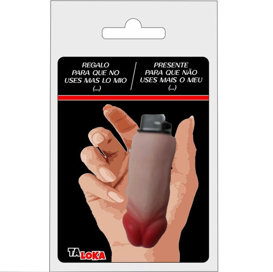 TALOKA - FANTÁSTICO CLARO EM FORMATO DE PÊNIS COM MUDANÇA DE COR