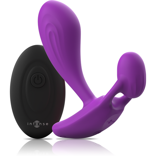 INTENSO - PLUG ANAL DE CONTROLE REMOTO SHELLY ROXO