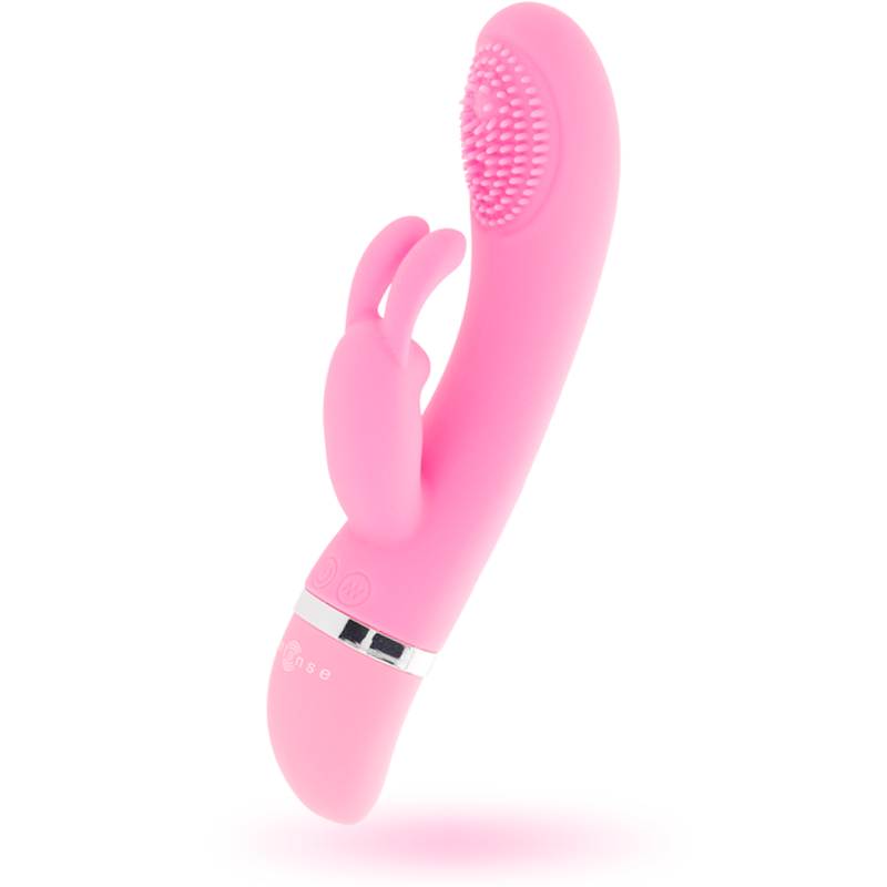 INTENSO - VIBRADOR OSCILANTE DE SILICONE ROSA RABBIT SUSY