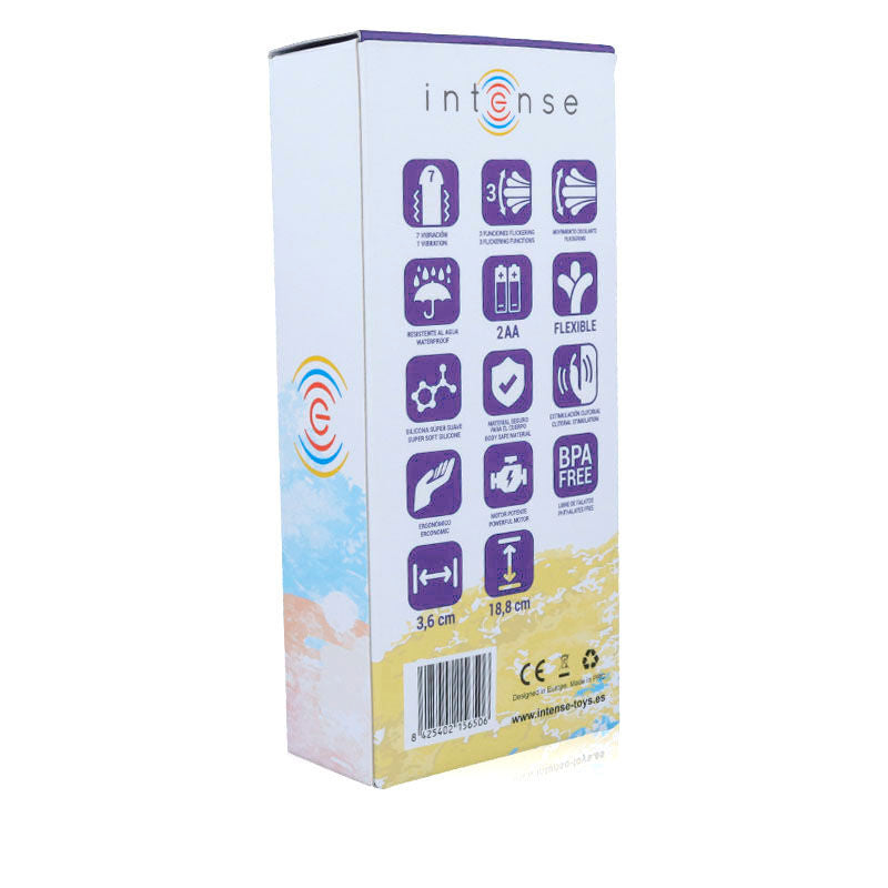 INTENSO - SUSY SILICON RABBIT VIBRADOR OSCILANTE LILAC
