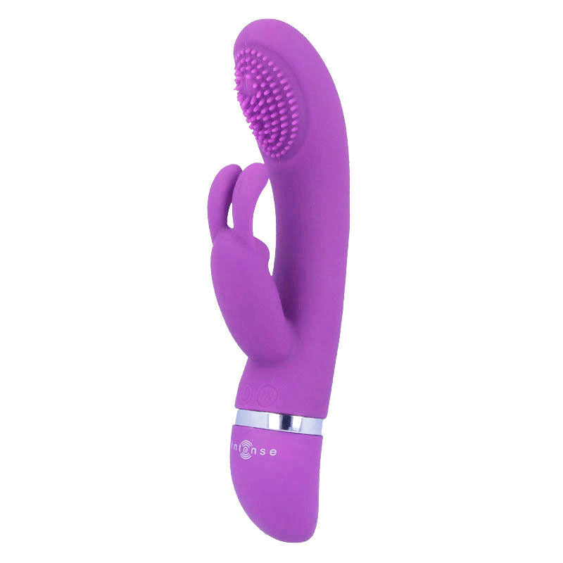 INTENSO - SUSY SILICON RABBIT VIBRADOR OSCILANTE LILAC