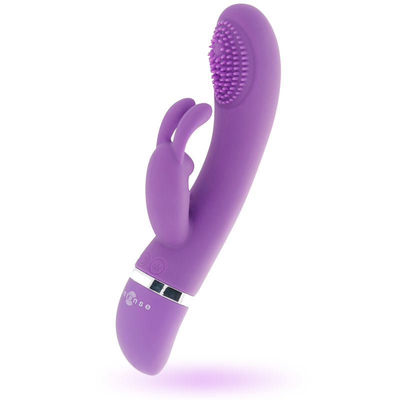 INTENSO - SUSY SILICON RABBIT VIBRADOR OSCILANTE LILAC