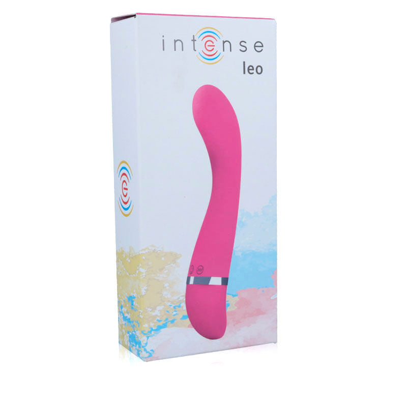 INTENSO - VIBRADOR DE SILICONE ROSA DE LUXO LEO