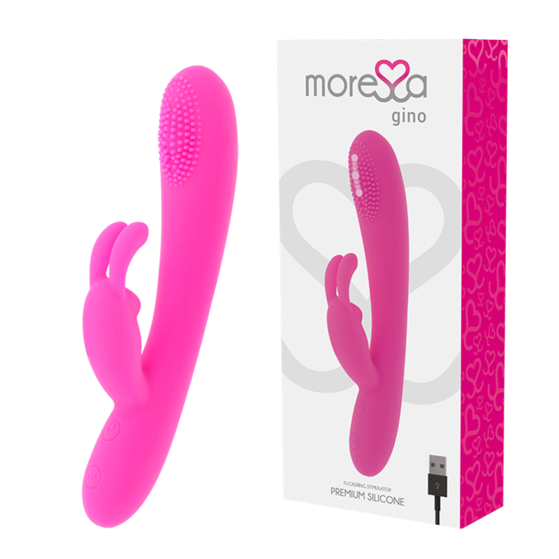 MORESSA - GINO RECARREGÁVEL EM SILICONE PREMIUM