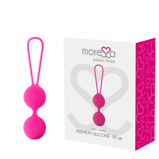 MORESSA - OSIAN TRÊS SILICONE ROSA PREMIUM