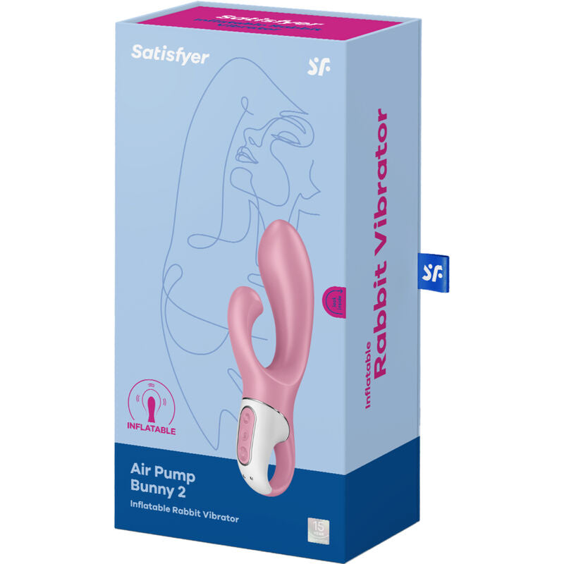 SATISFYER - AIR BUNNY 2 BOMBA ROSA
