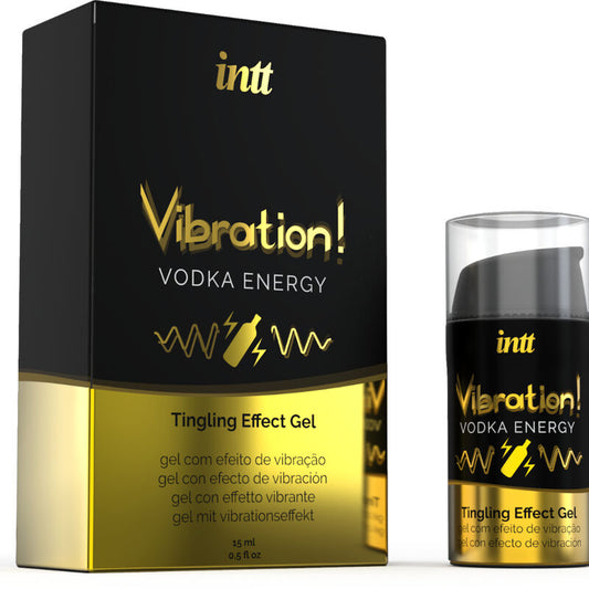 INTT - POWERFUL VIBRATING LIQUID GEL INTIMULATING VODKA 15ML