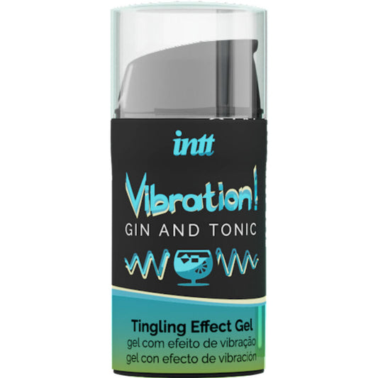 INTT - POWERFUL LIQUID VIBRATOR GEL INTIMATE STIMULATOR GIN &amp; TONIC 15ML