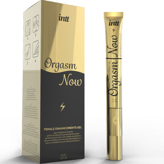 INTT LUBRICANTS - INTENSE VAGINA STIMULATING GEL WITH VIBRATING APPLICATOR