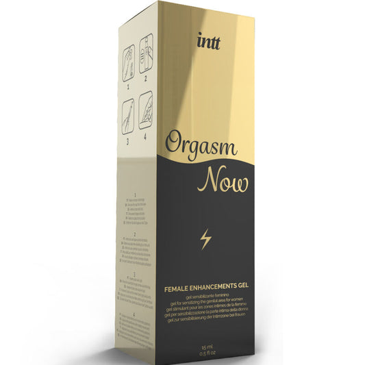 INTT LUBRICANTS - INTENSE VAGINA STIMULATING GEL WITH VIBRATING APPLICATOR