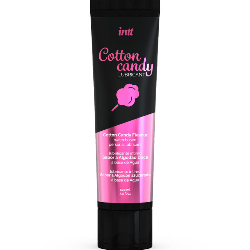 INTT LUBRICANTS - WATER-BASED INTIMATE LUBRICANT DELICIOUS COTTON FLAVOR