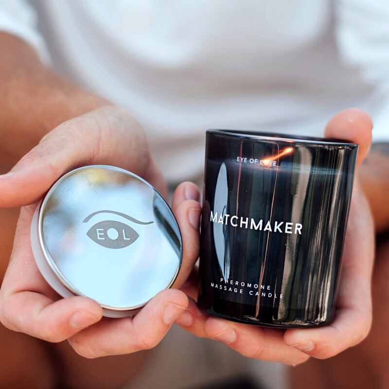 EYE OF LOVE - MATCHMAKER VELA DE MASSAGEM DIAMANTE NEGRO LATTIRER 150 ML