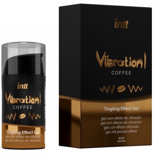 INTT MASSAGE &amp; ORAL SEX - COFFEE FLAVOR MASSAGE GEL WARMING EFFECT