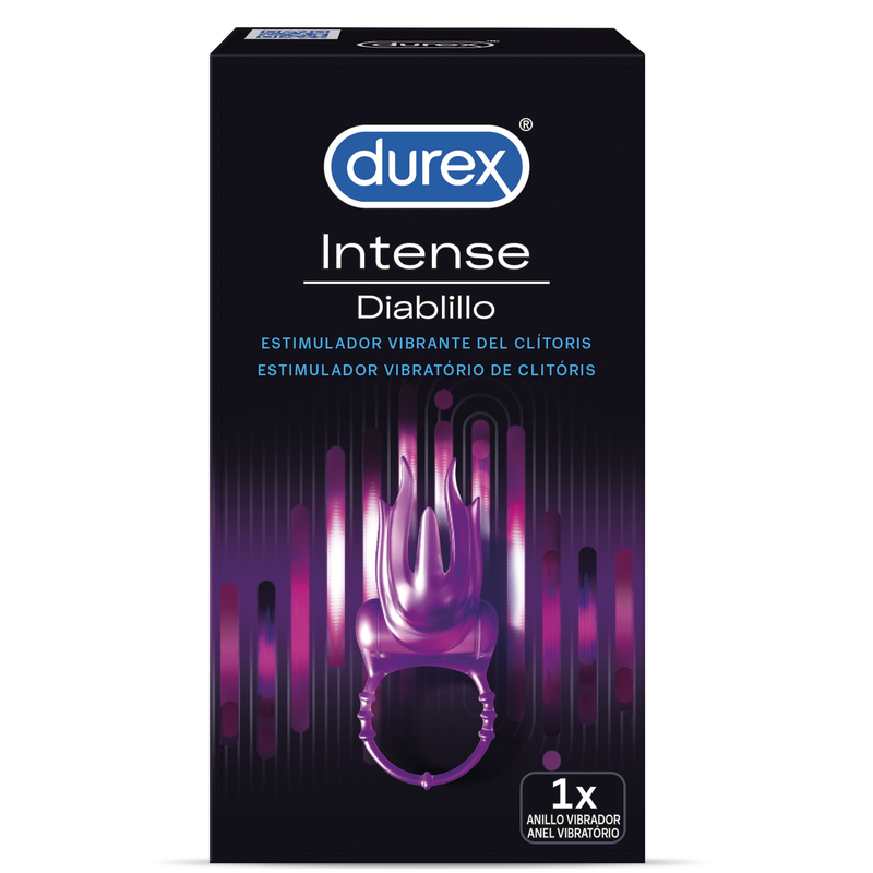DUREX - ANEL PENIANO COM VIBRAÇÃO INTENSA DIABLILLO