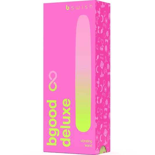 B SWISH - VIBRADOR RECARREGÁVEL B SWISH - BGOOD INFINITE DELUXE SILICONE ROSA