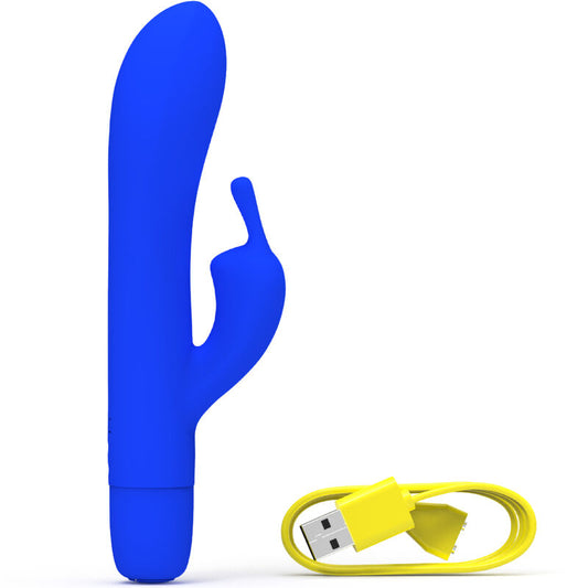 B SWISH - VIBRADOR RECARREGÁVEL CLÁSSICO BWILD BUNNY INFINITE SILICONE AZUL