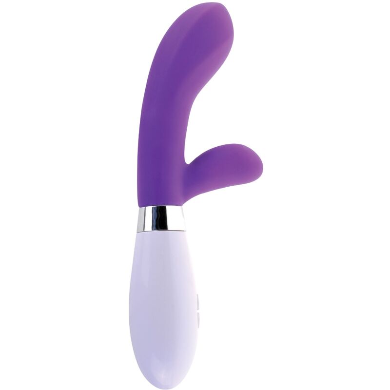 CLASSIX - VIBRADOR COELHO DE SILICONE ROXO PARA PONTO G