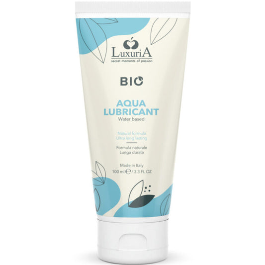 INTIMATELINE - LUBRIFICANTE ORGÂNICO LUXURIA À BASE DE ÁGUA 100 ML