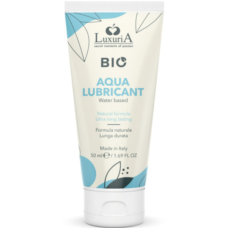 INTIMATELINE - LUBRIFICANTE ORGÂNICO LUXURIA À BASE DE ÁGUA 50 ML