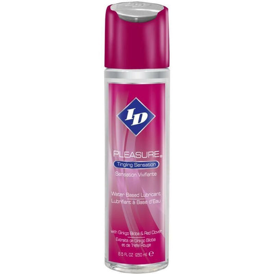 ID PLEASURE - LUBRIFICANTE À BASE DE ÁGUA SENSAÇÃO DE TINGING 250 ML