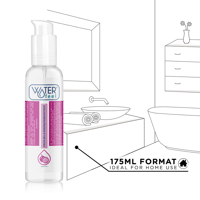 WATERFEEL - WATER-BASED LUBRICANT WITH PASSION FRUIT 175 ML