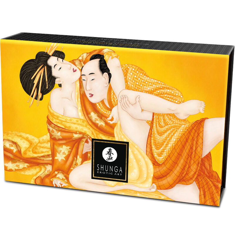 SHUNGA - KIT DE PÓ DE MASSAGEM COMESTÍVEL DE MANGA