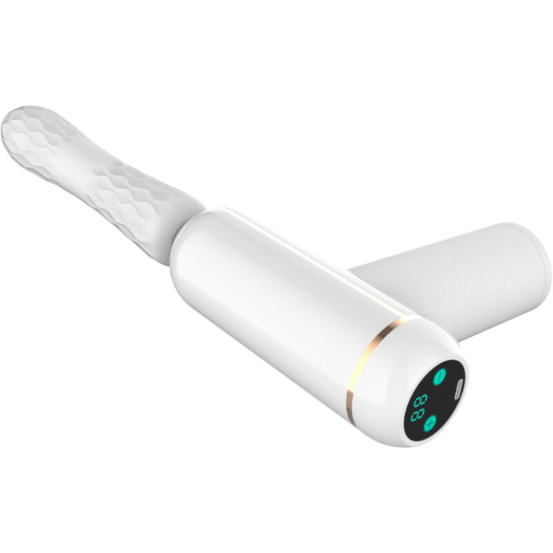ARMONY - FKING MACHINE VIBRATOR ADJUSTABLE AND AUTOMATIC WHITE