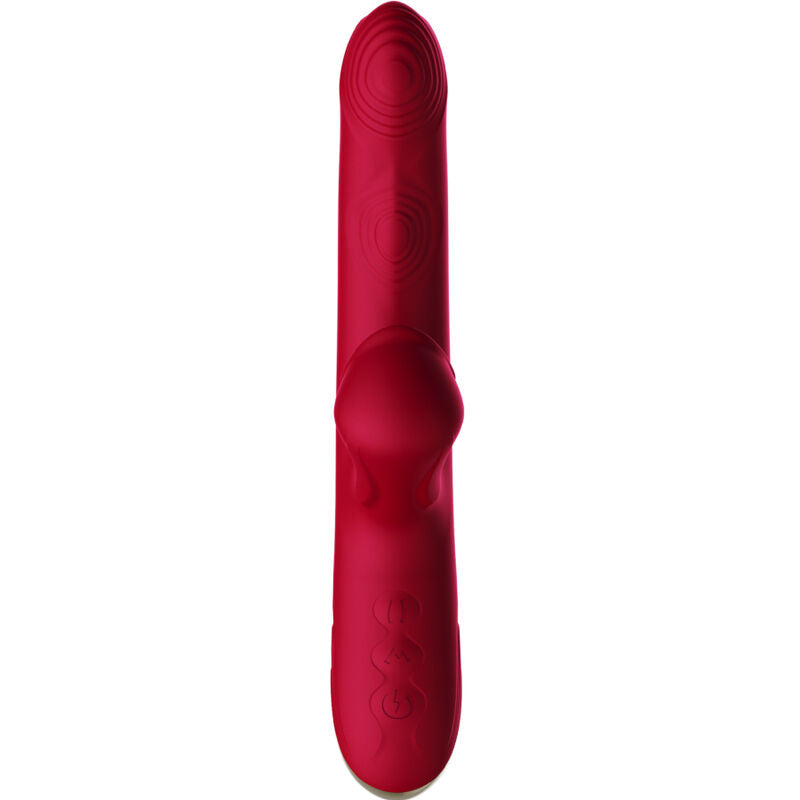 ARMONY - BUMP &amp; SUCTION CUP VIBRATOR MODEL 1 BURGUNDY