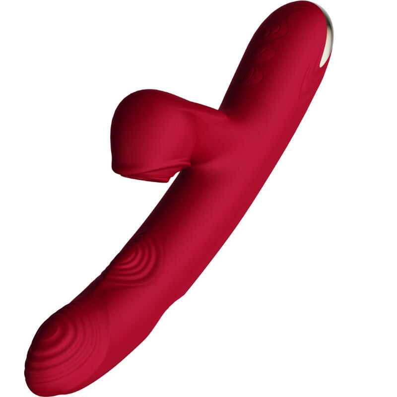 ARMONY - BUMP &amp; SUCTION CUP VIBRATOR MODEL 1 BURGUNDY
