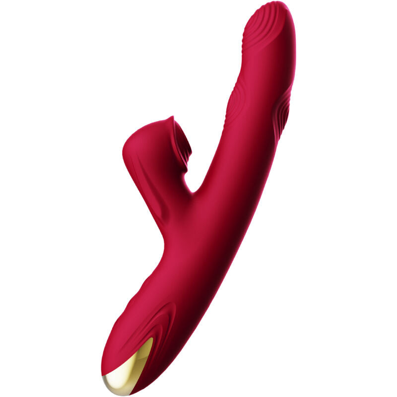 ARMONY - BUMP &amp; SUCTION CUP VIBRATOR MODEL 1 BURGUNDY