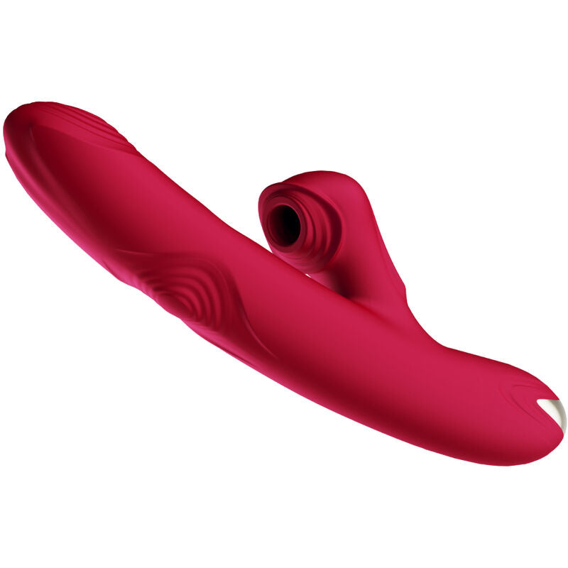 ARMONY - BUMP &amp; SUCTION CUP VIBRATOR MODEL 1 BURGUNDY