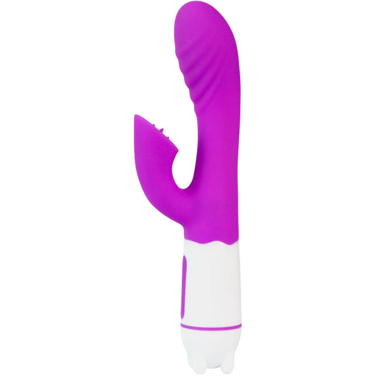 ARMONY - HAPPY VIBRATOR &amp; STIMULATOR WITH RECHARGEABLE TONGUE PURPLE