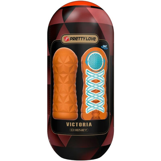 PRETTY LOVE - VICTORIA CHENEY MASTURBADOR LARANJA