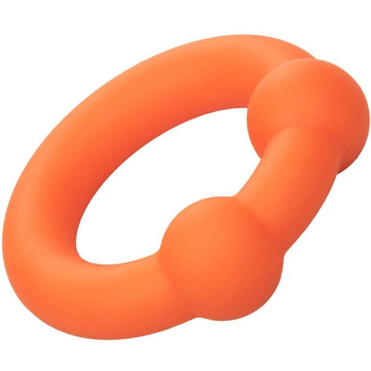 CALEXOTICS - ANEL ALFA LARANJA DUPLO BOLA